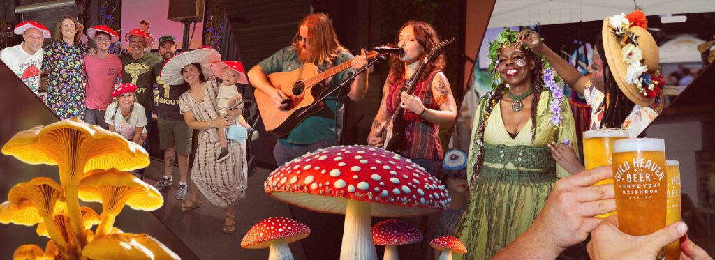 ATLANTA MUSHROOM FESTIVAL BRINGS ITS FINAL SHOW OF THE YEAR TO WILD HEAVEN BREWERY AND GARDENS, NOVEMBER 25TH