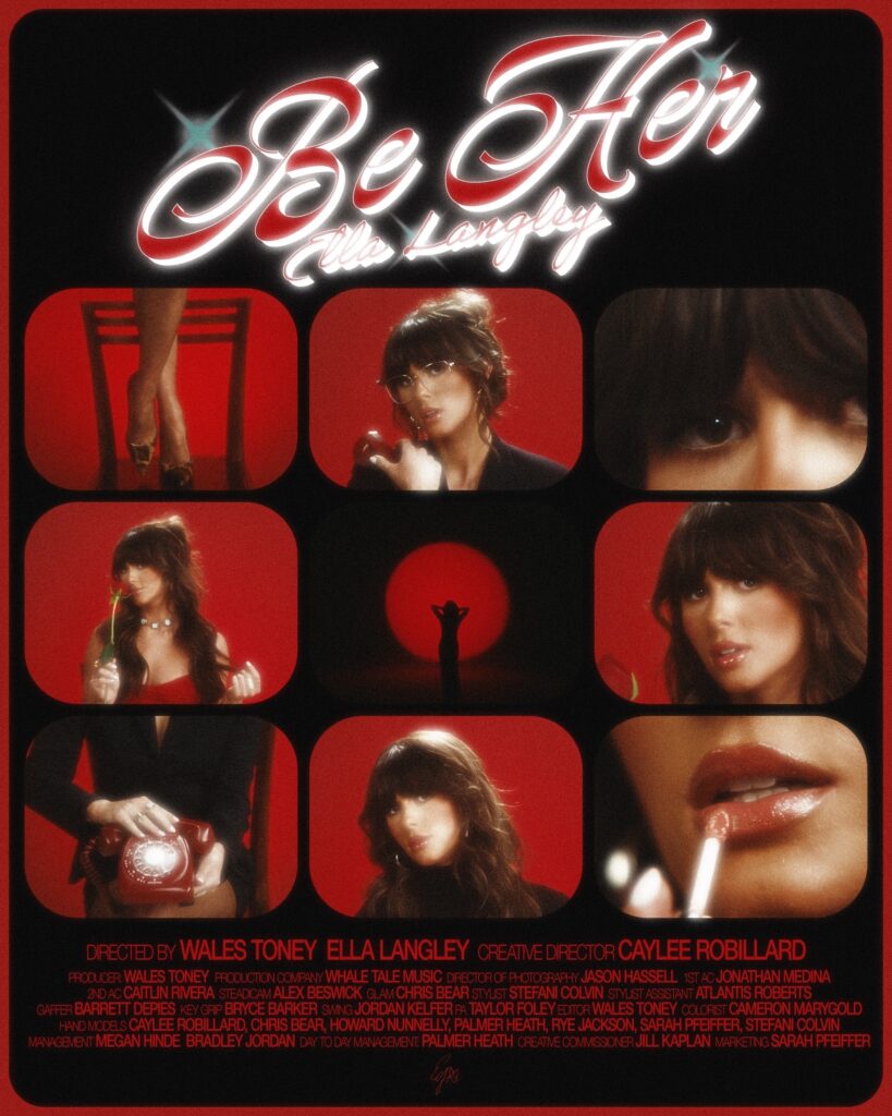 ELLA LANGLEY RELEASES NEW SONG “BE HER”